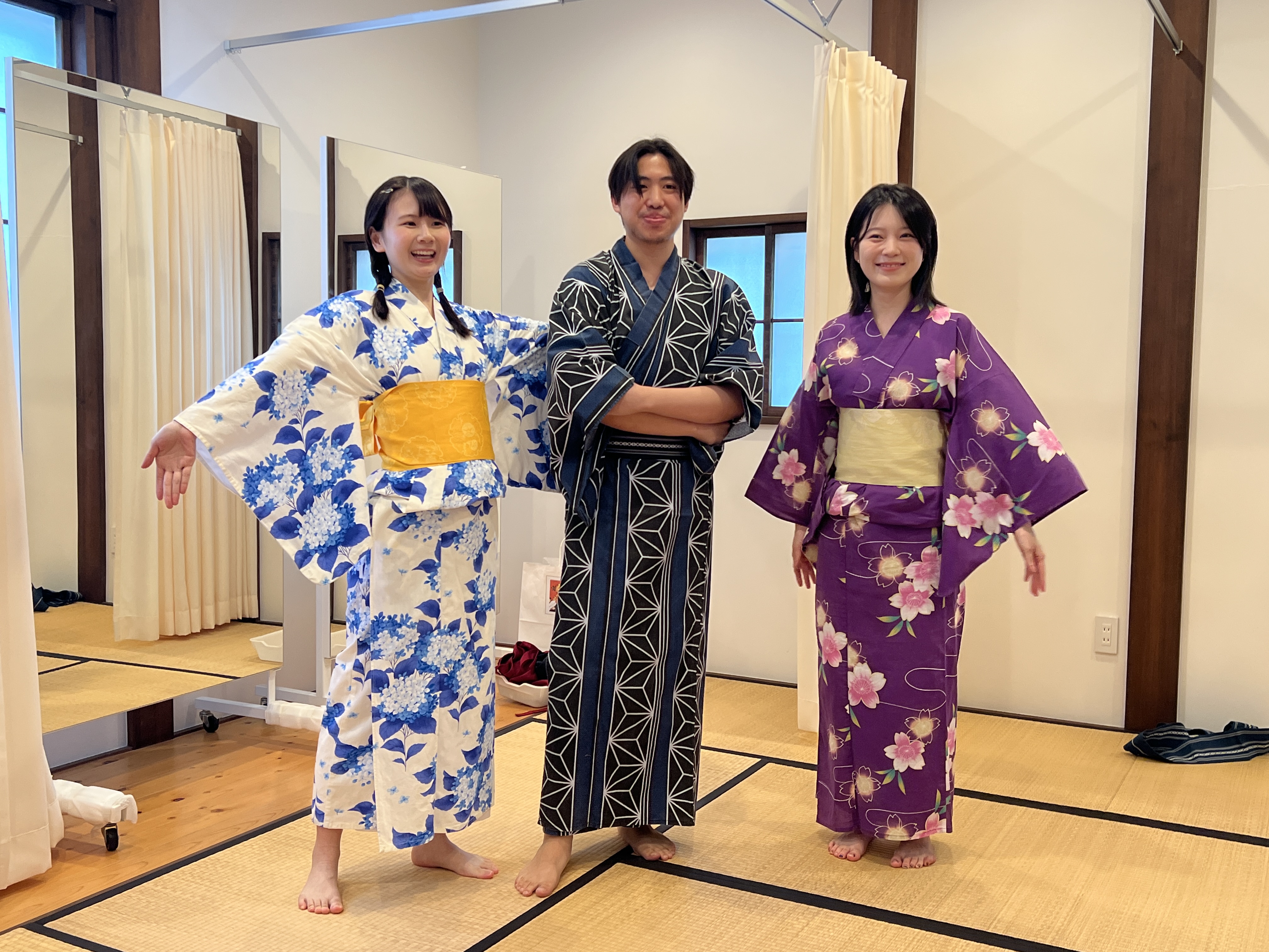 Yukata wearing experience
