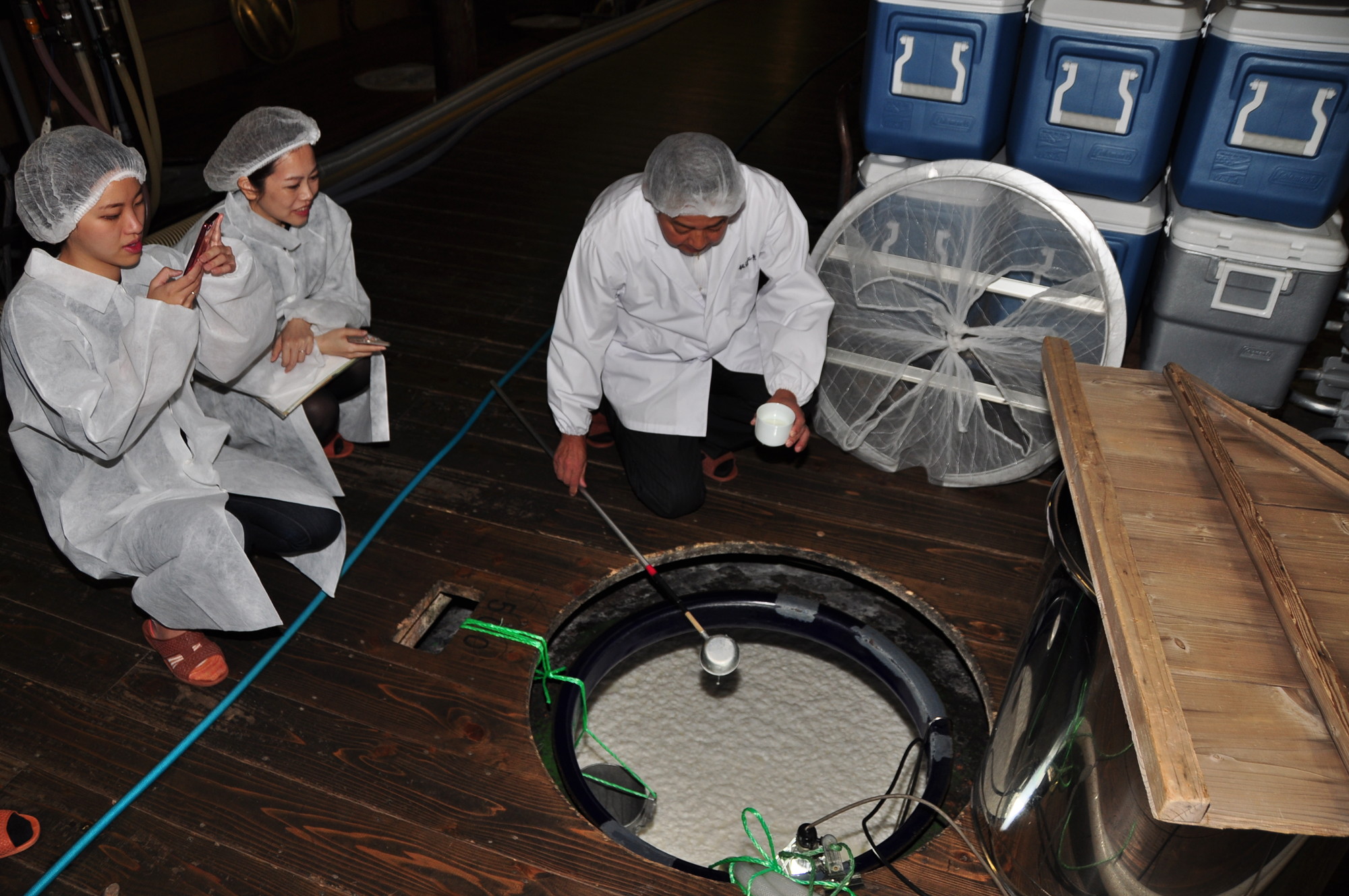 Sake brewery tour